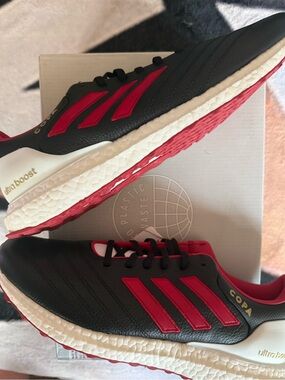 adidas Copa Ultra Boost DNA Atlanta United FC - Black and Red Men's Sneakers
